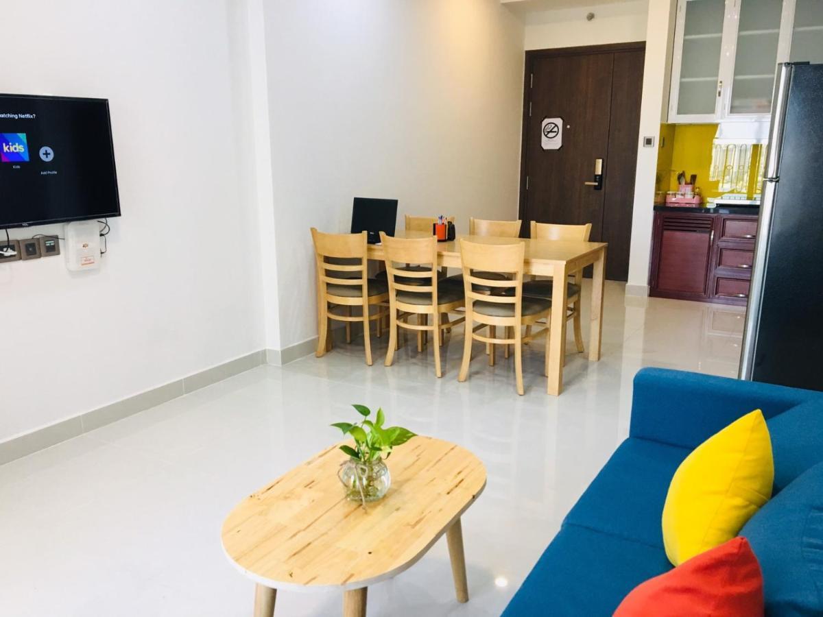 Gold Bee Dormitary Service Apartment โฮจิมินห์ซิตี้ ภายนอก รูปภาพ